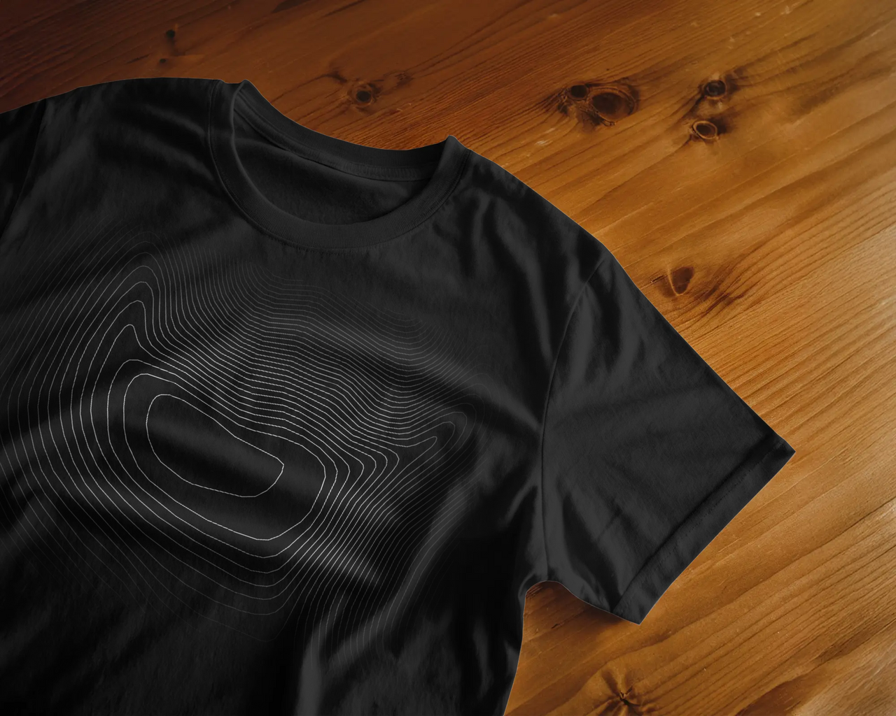 Pikes Peak Colorado Elevation Contours Map T-Shirt