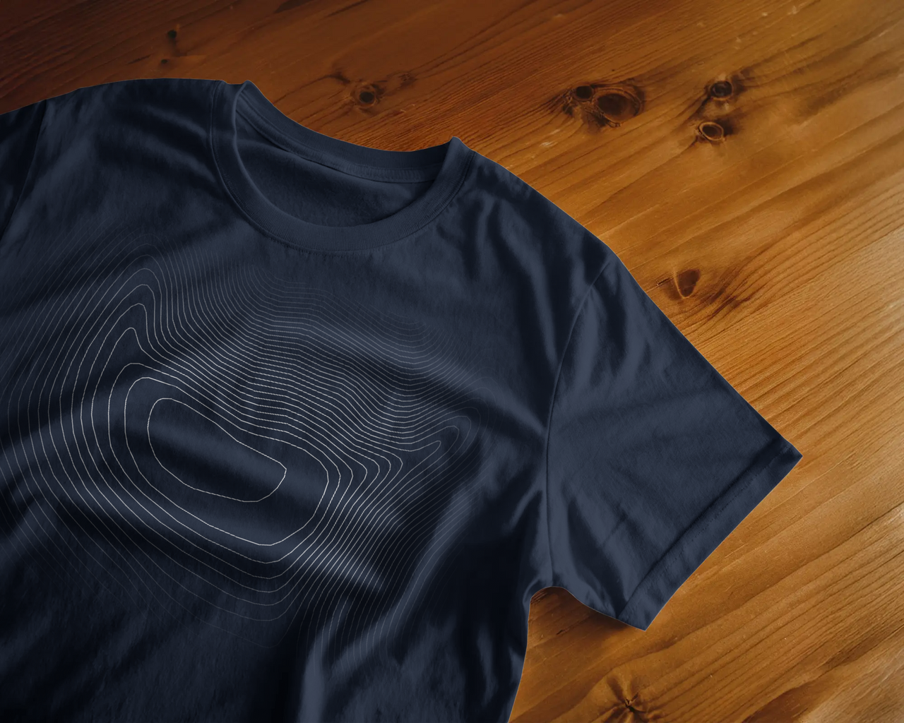 Pikes Peak Colorado Elevation Contours Map T-Shirt